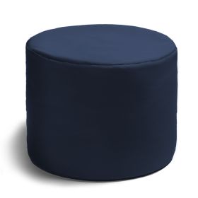 Jaxx Spring Outdoor Ottoman (Color: Navy)
