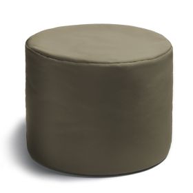 Jaxx Spring Outdoor Ottoman (Color: Taupe)