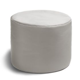 Jaxx Spring Outdoor Ottoman (Color: White)
